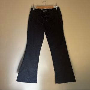 ROXY y2k low rise flare linen pants